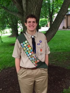 Josh as Eagle Scout